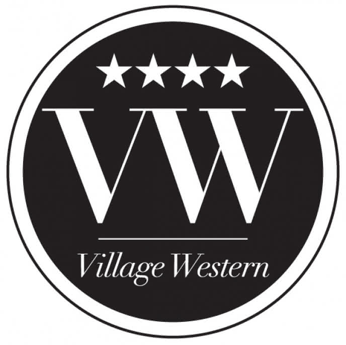 Logo 2012 Rond Noir Village Western